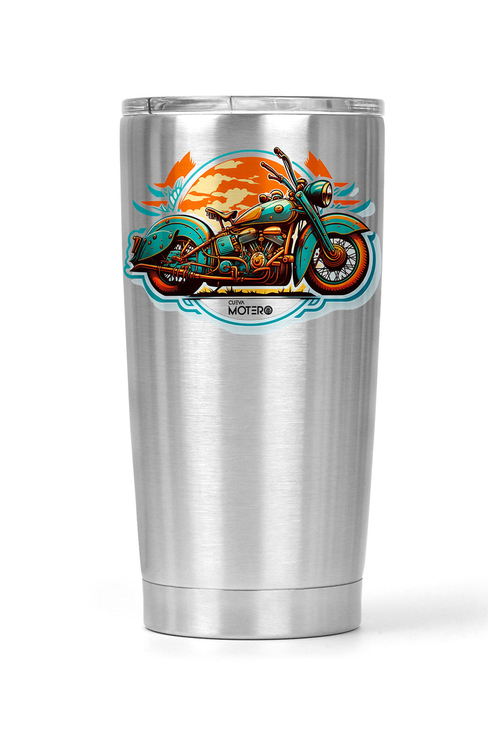 Termo tipo viajero de acero con capacidad de 20 oz Diseño 10