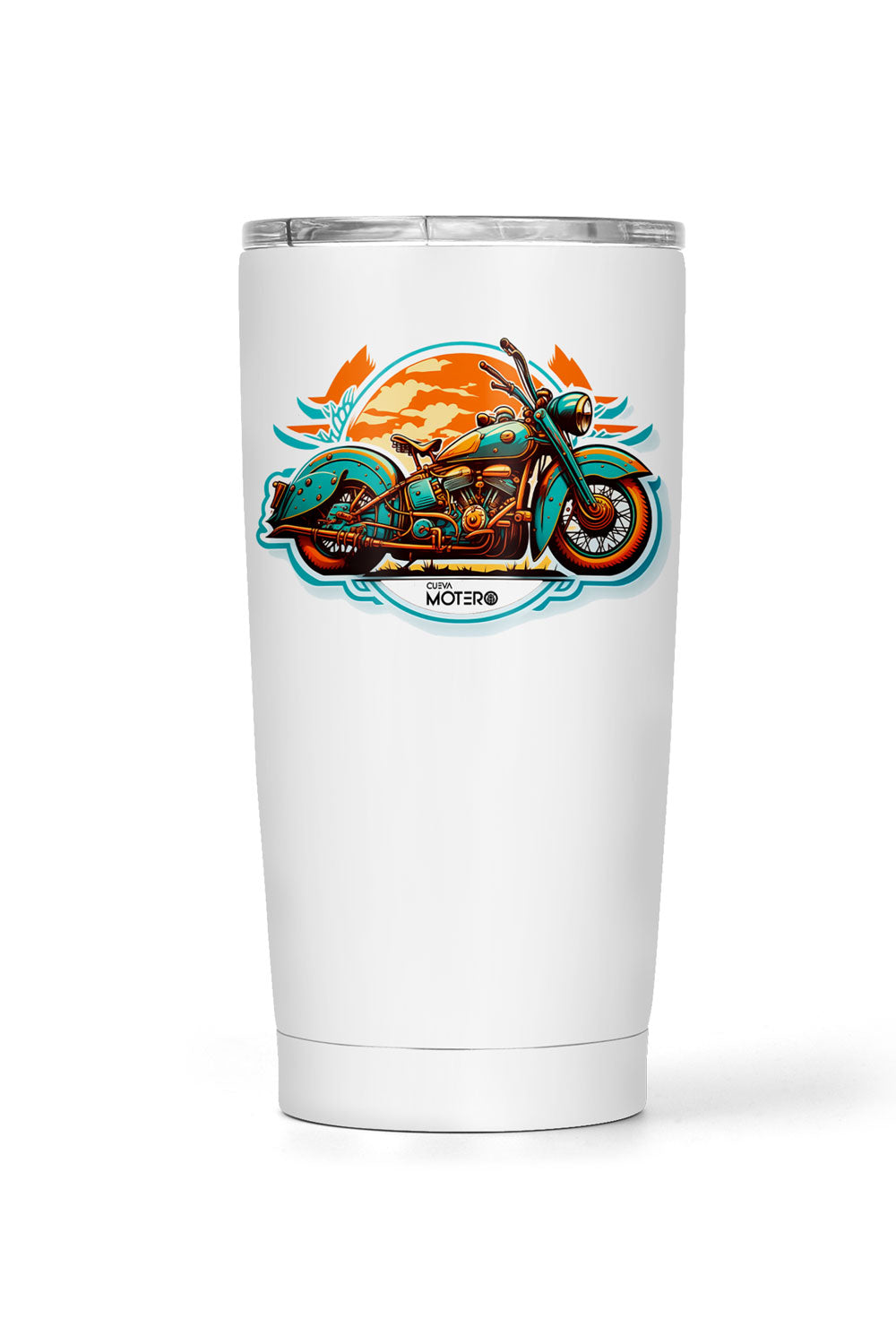 Termo tipo viajero de acero con capacidad de 20 oz Diseño 10
