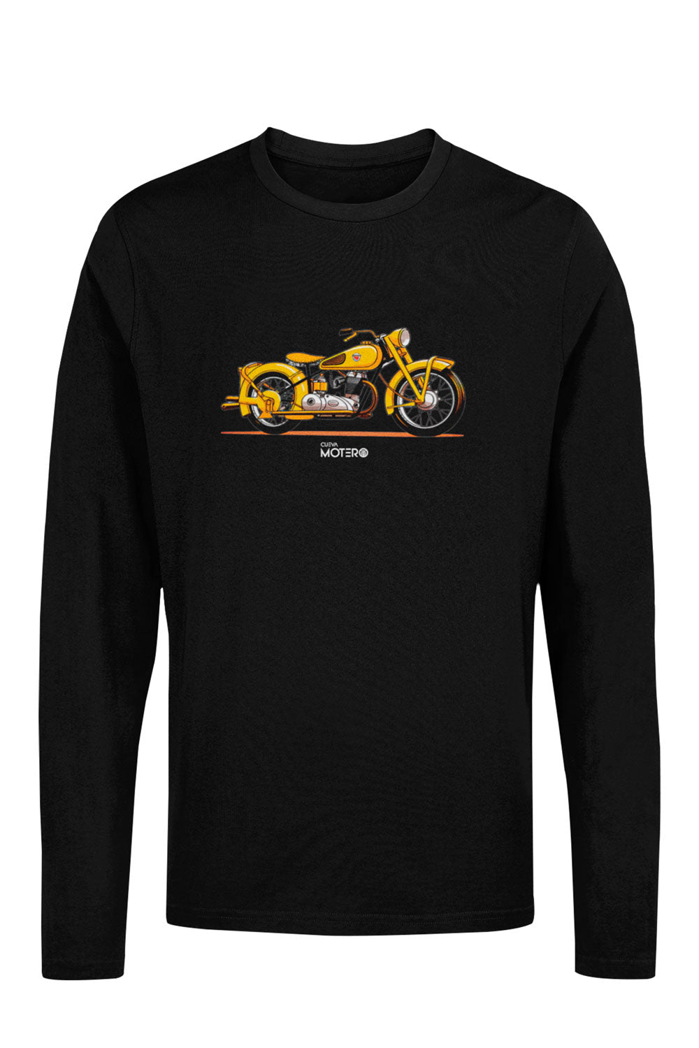 Playera hombre manga larga de algodón Diseño 11