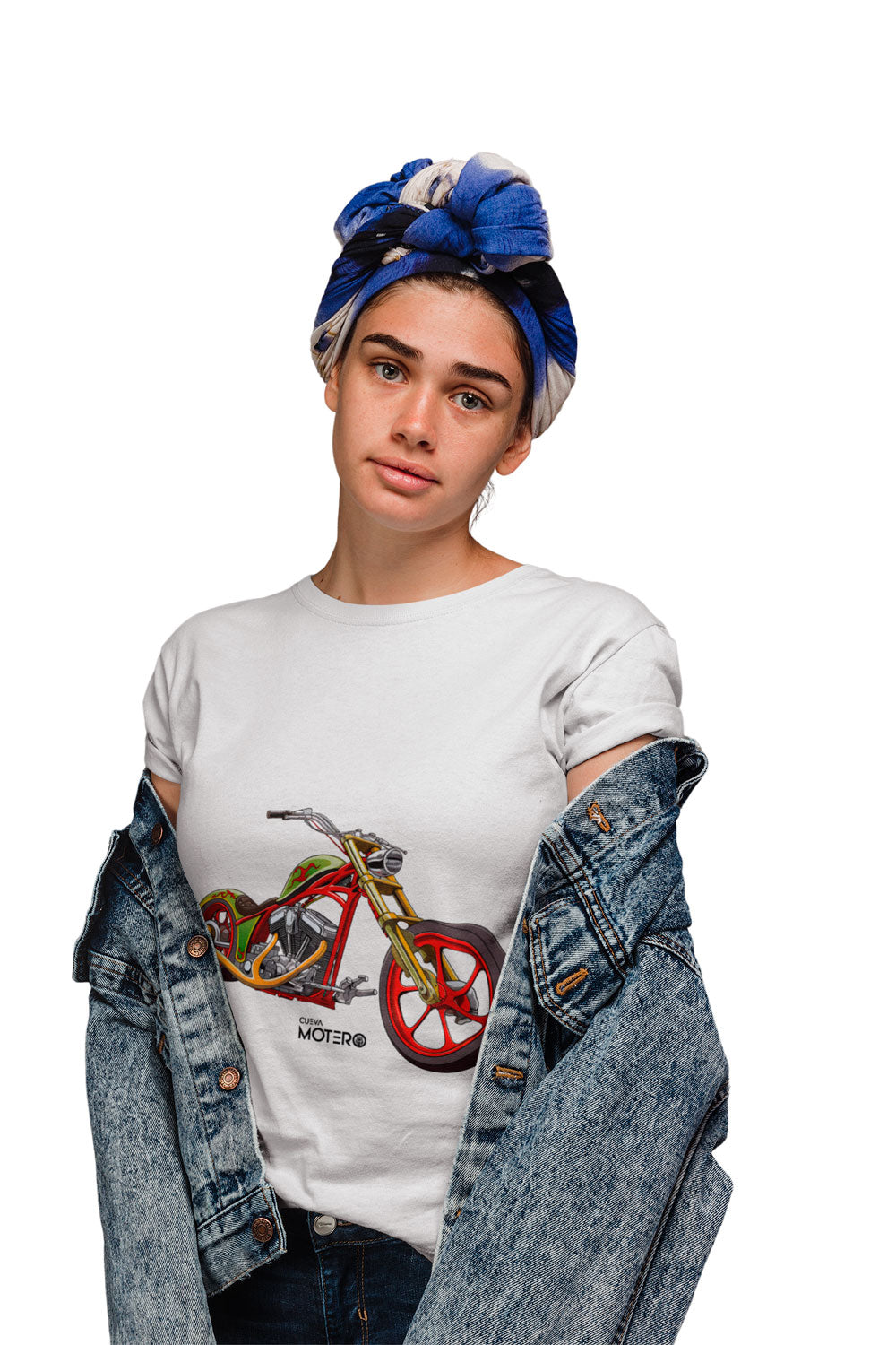 Playera poliéster blanca para mujer diseño 116