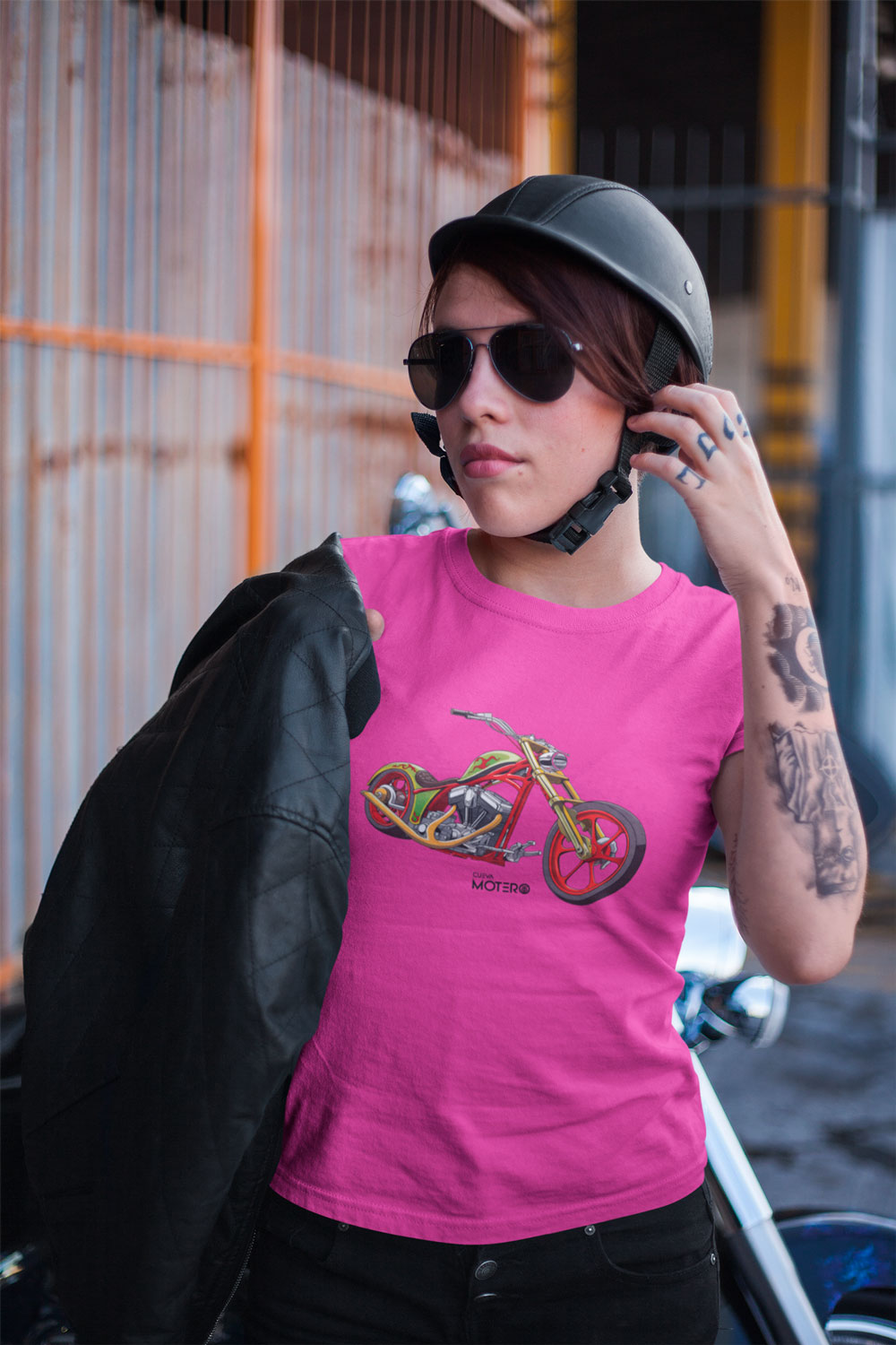 Playera algodón para mujer diseño 116