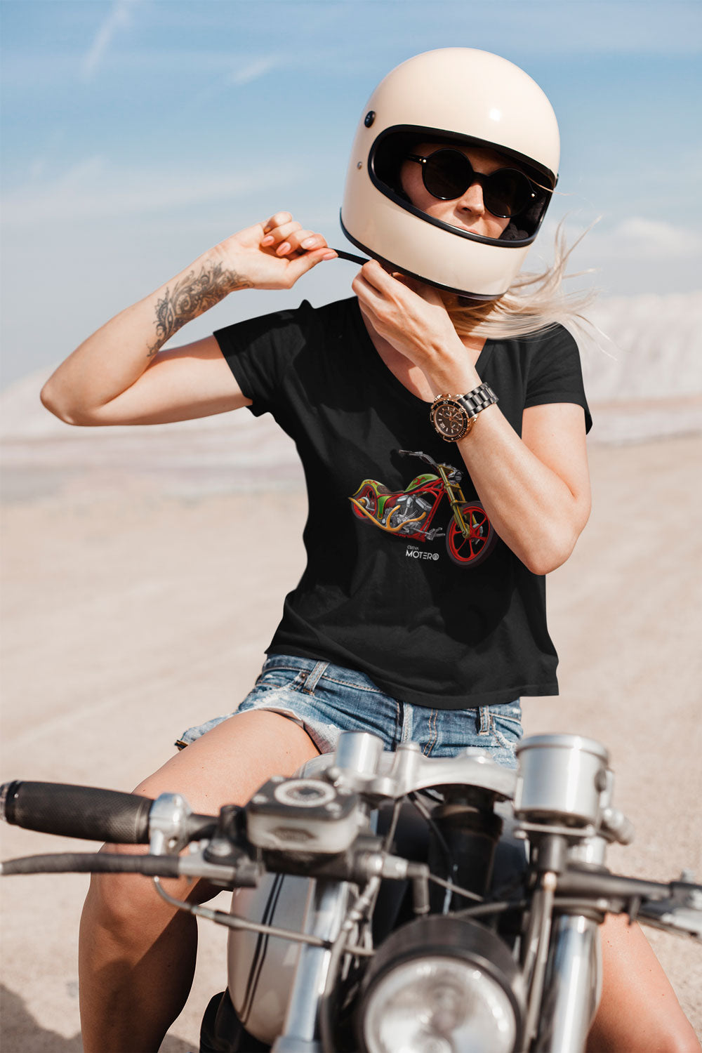 Playera algodón para mujer diseño 116