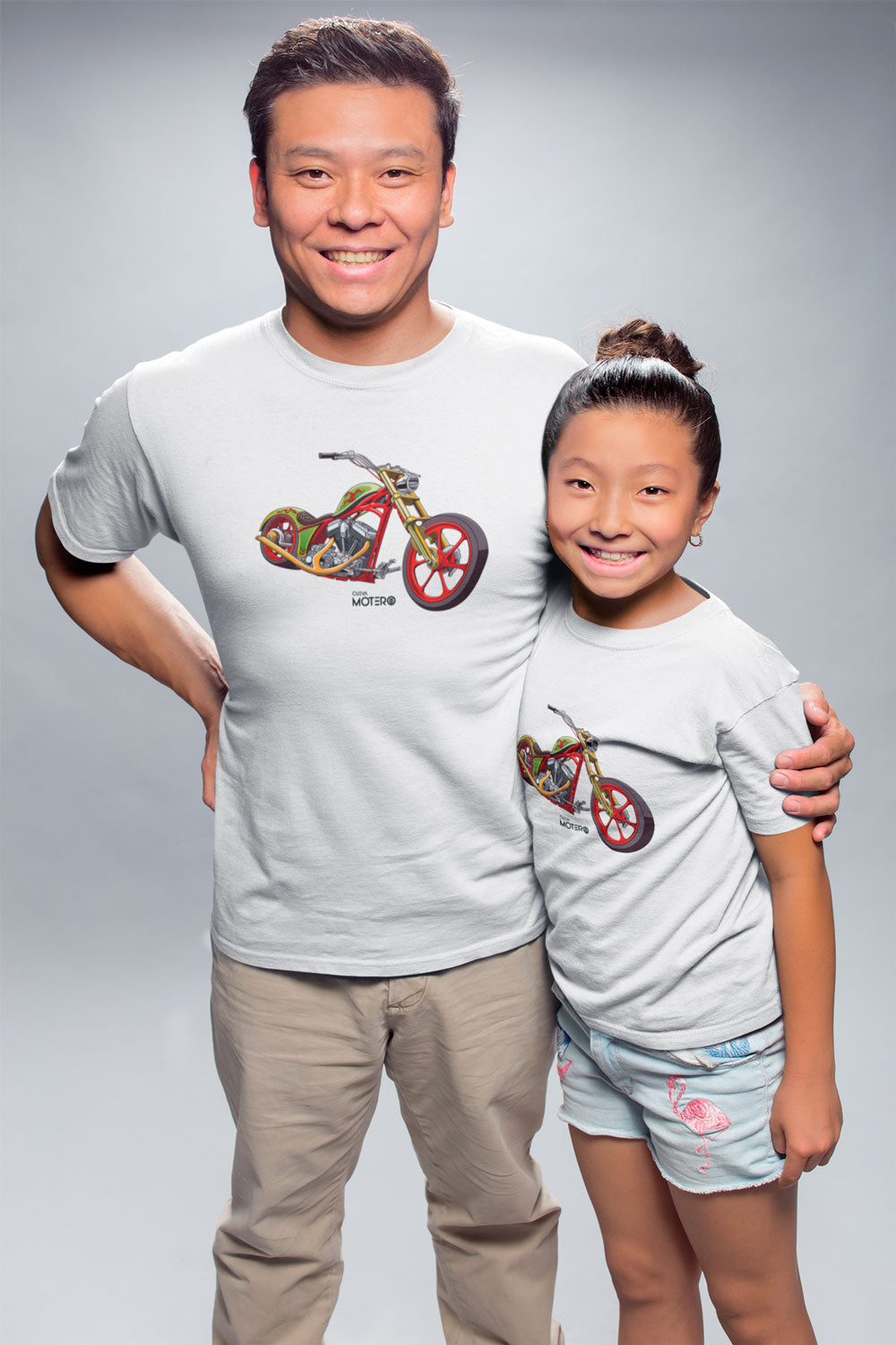 Playera poliéster blanca para niños diseño 116