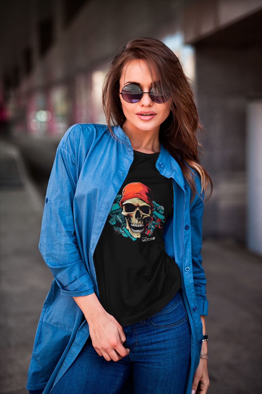 Playera algodón para mujer diseño 118