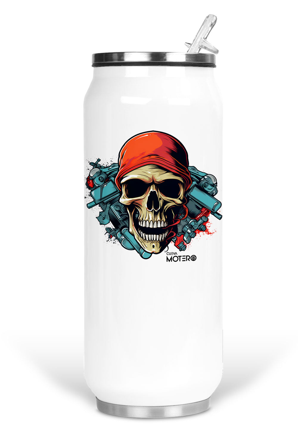 Termo de acero tipo lata con Diseño 118