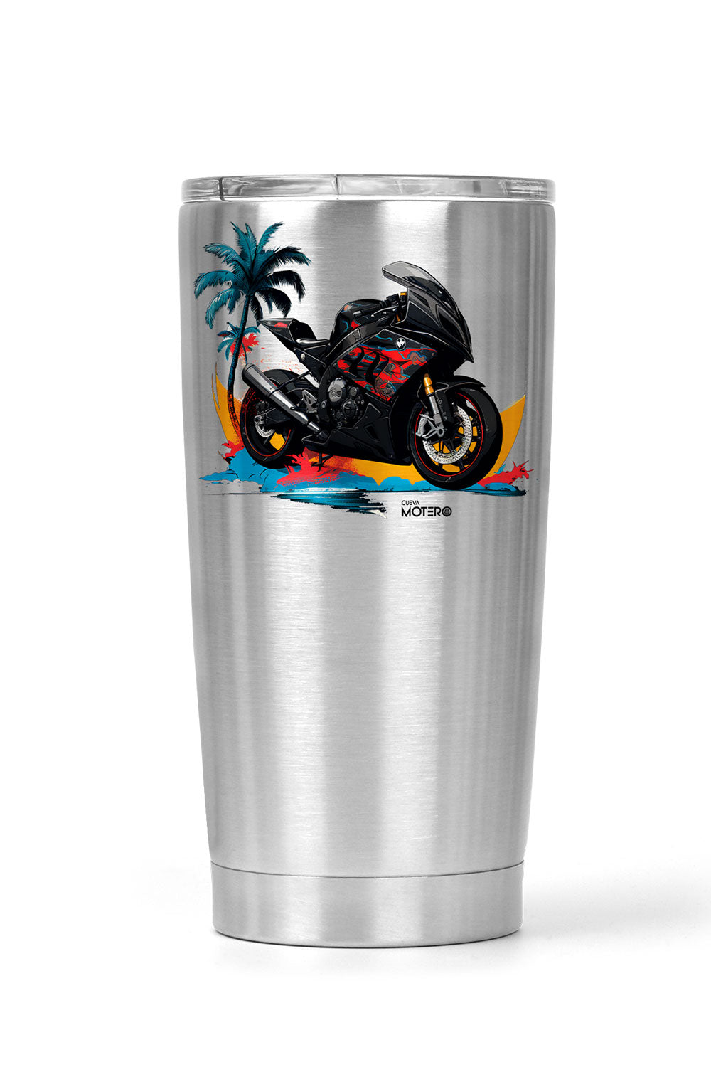 Termo tipo viajero de acero con capacidad de 20 oz Diseño 119