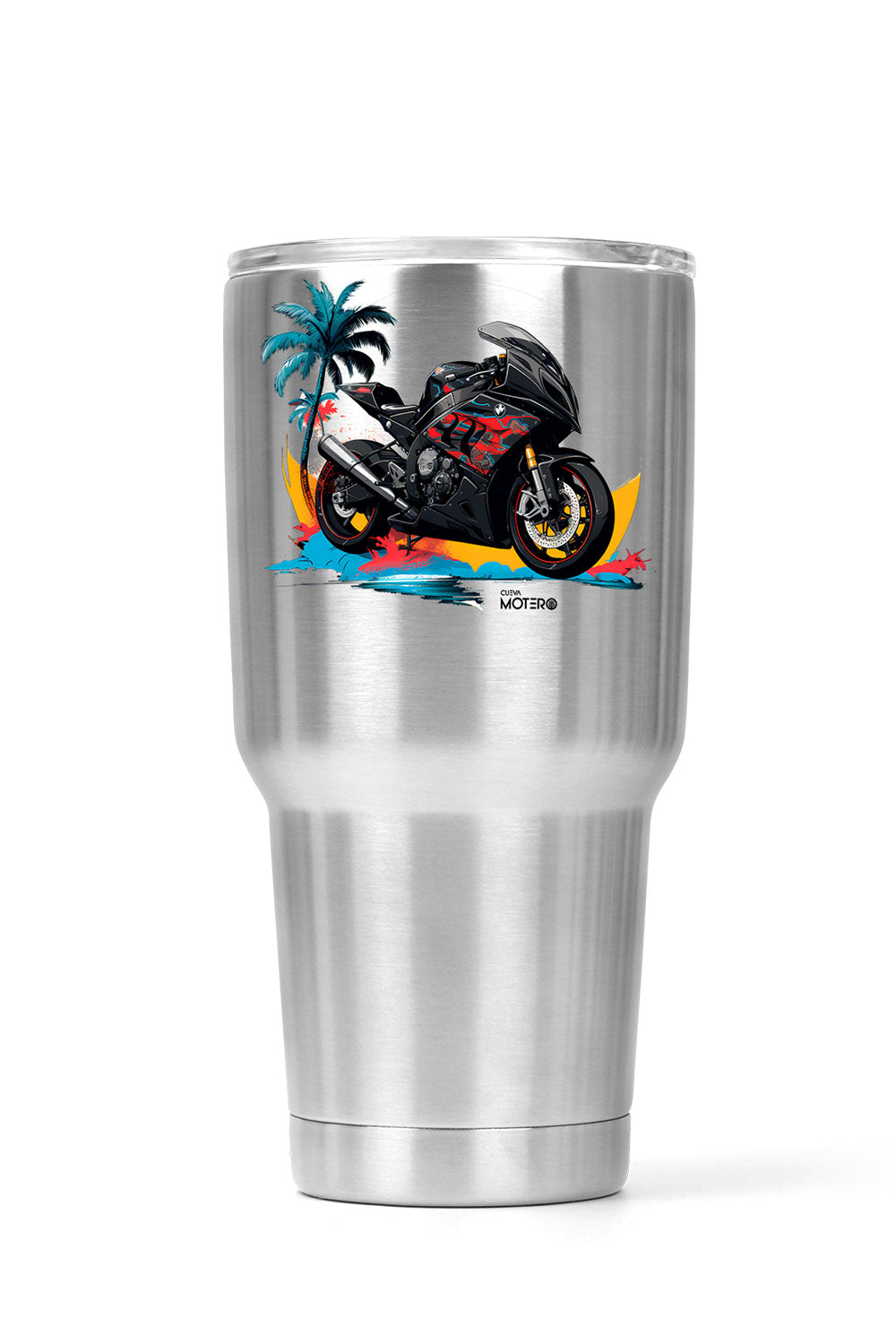 Termo tipo viajero de acero doble con capacidad de 20 oz Diseño 119