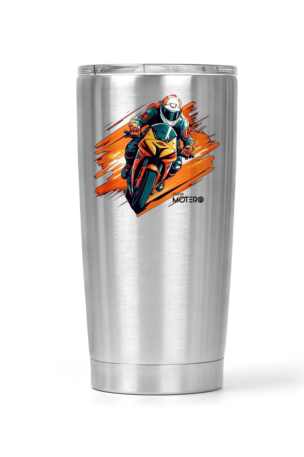 Termo tipo viajero de acero con capacidad de 20 oz Diseño 12
