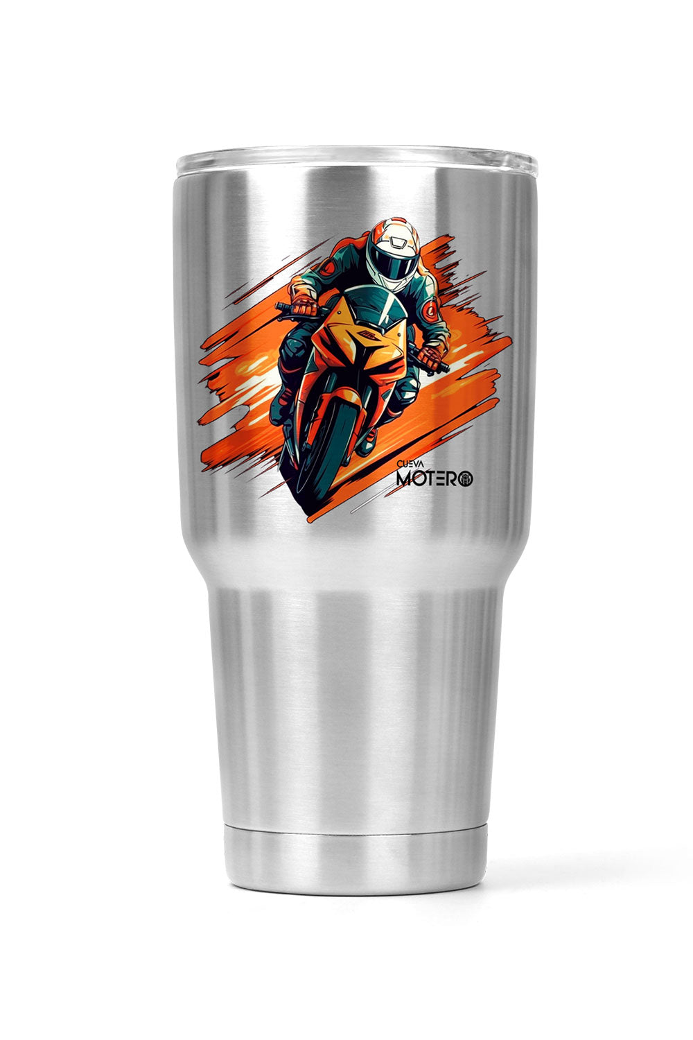 Termo tipo viajero de acero doble con capacidad de 20 oz Diseño 12