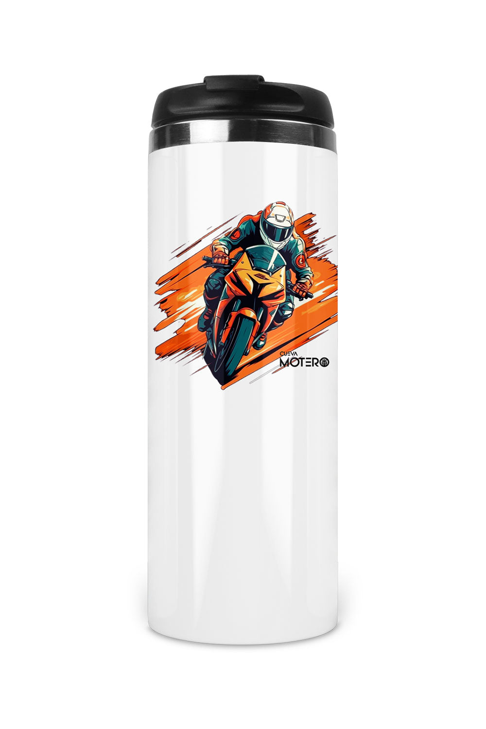 Termo acero tipo Starbucks con Diseño 12
