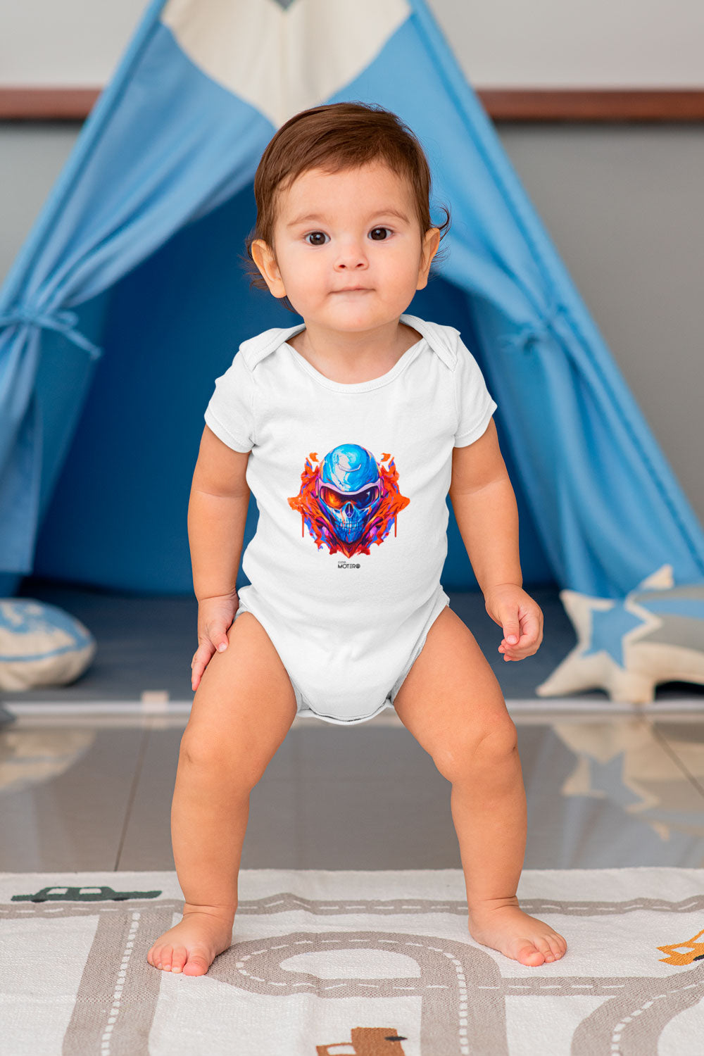 Mameluco con diseño 123