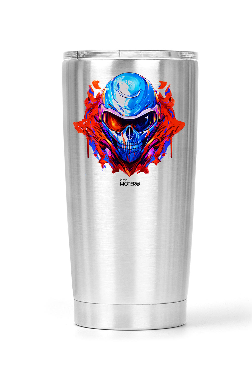 Termo tipo viajero de acero con capacidad de 20 oz Diseño 123