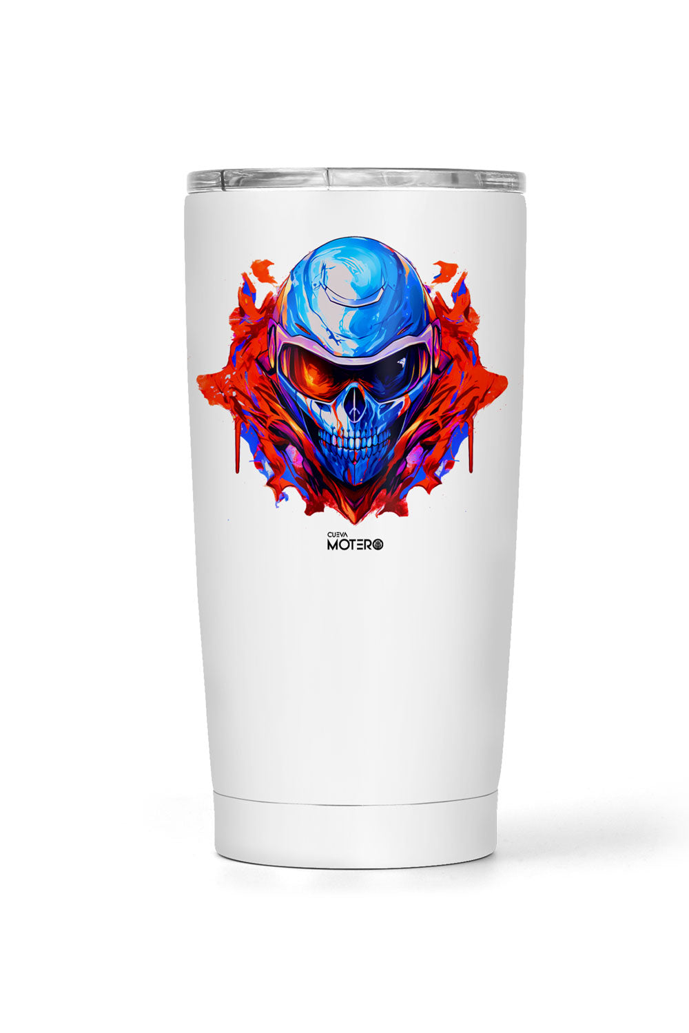 Termo tipo viajero de acero con capacidad de 20 oz Diseño 123