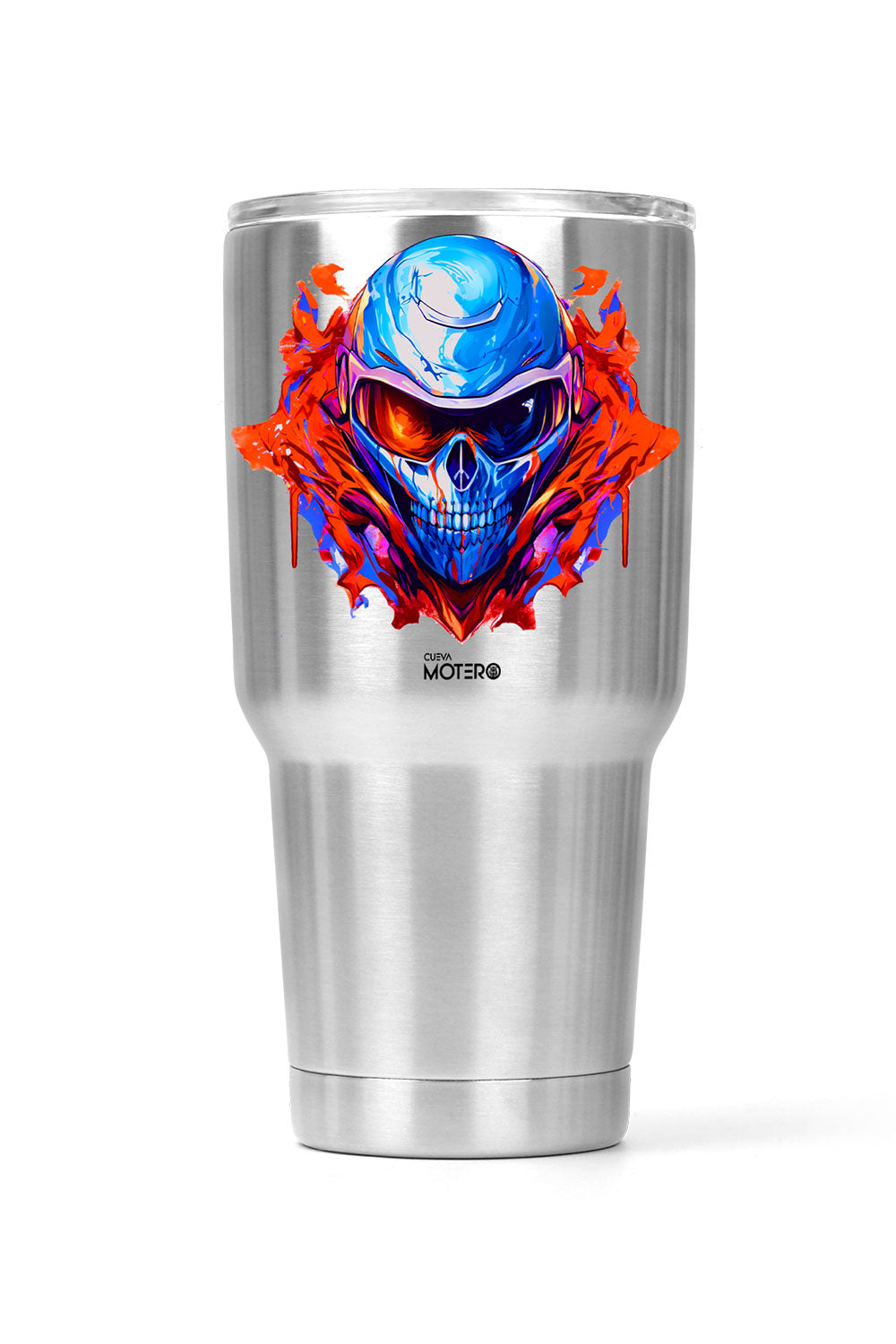 Termo tipo viajero de acero doble con capacidad de 20 oz Diseño 123