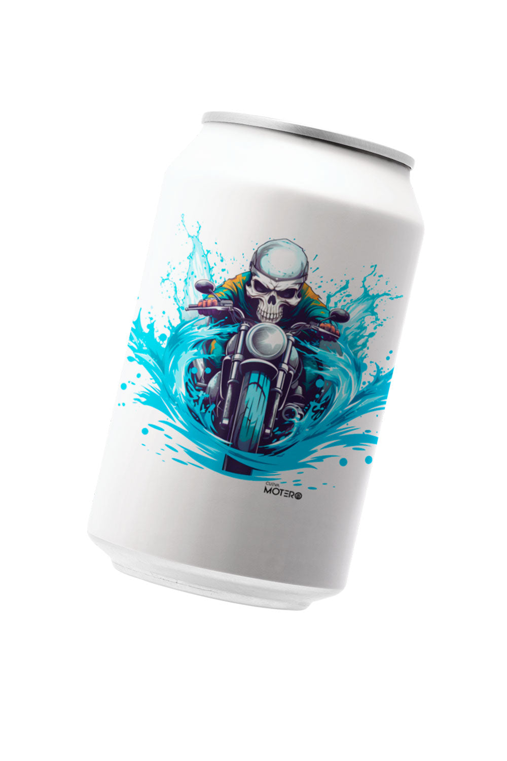 Termo de acero tipo lata con Diseño 124