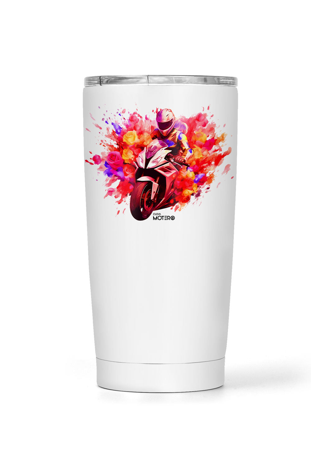 Termo tipo viajero de acero con capacidad de 20 oz Diseño 126