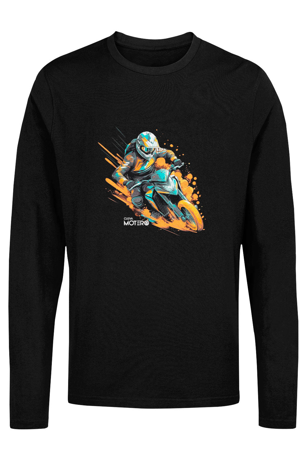 Playera hombre manga larga de algodón Diseño 13