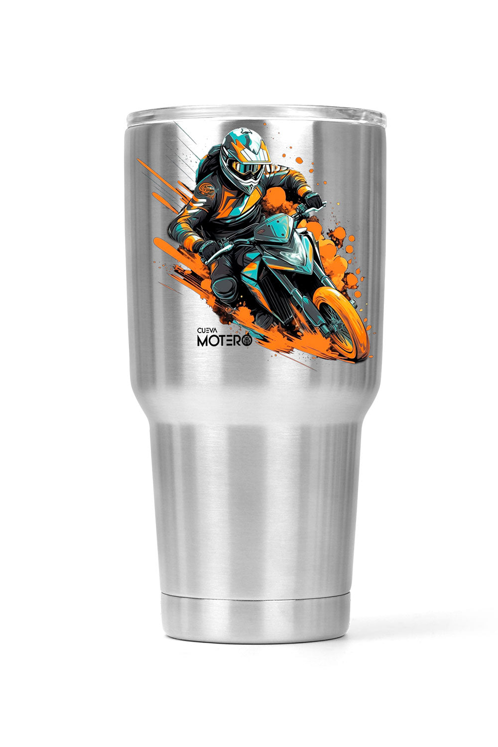Termo tipo viajero de acero doble con capacidad de 20 oz Diseño 13