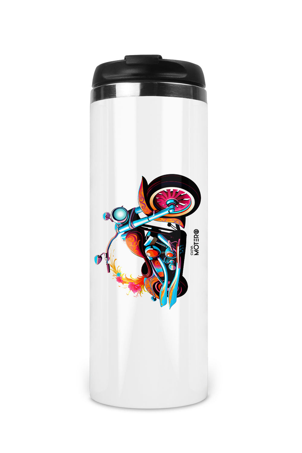 Termo acero tipo Starbucks con Diseño 131