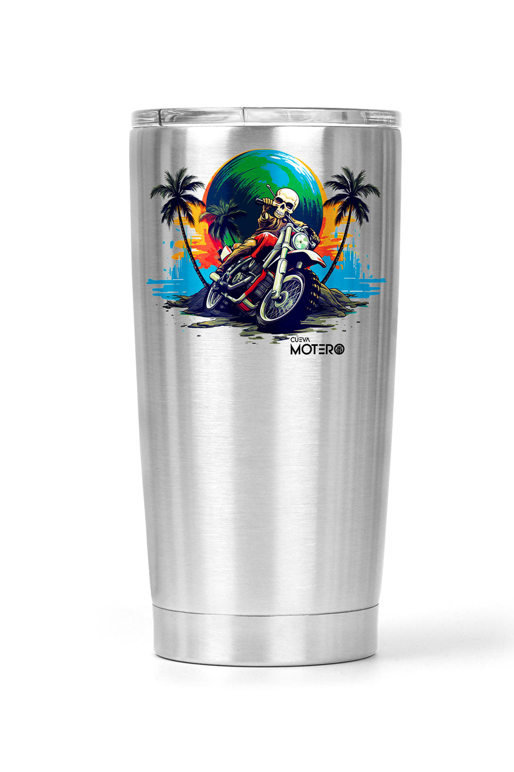 Termo tipo viajero de acero con capacidad de 20 oz Diseño 132