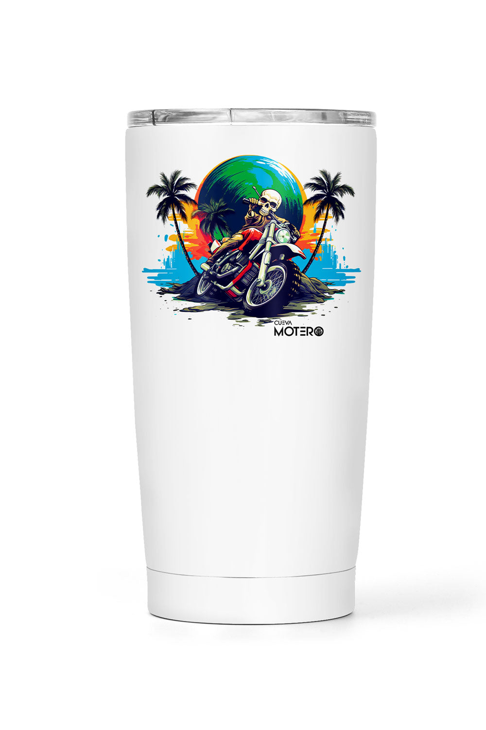 Termo tipo viajero de acero con capacidad de 20 oz Diseño 132
