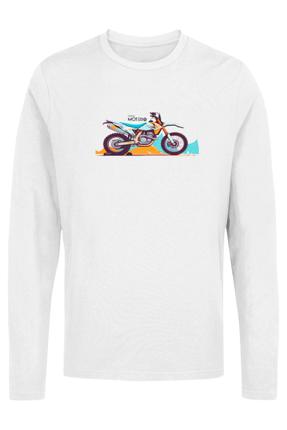 Playera hombre manga larga de algodón Diseño 134