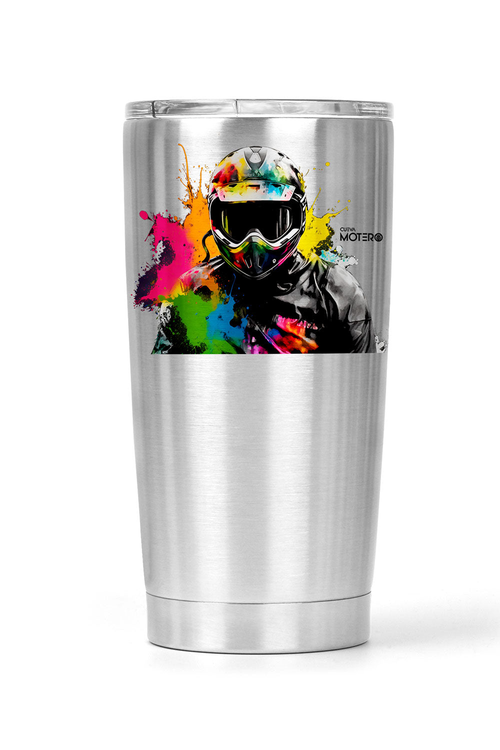 Termo tipo viajero de acero con capacidad de 20 oz Diseño 136