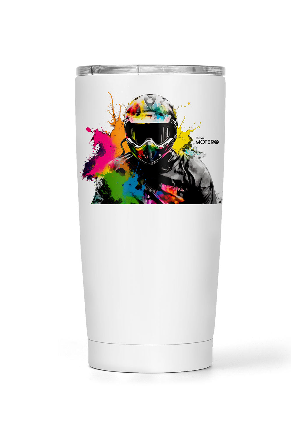 Termo tipo viajero de acero con capacidad de 20 oz Diseño 136