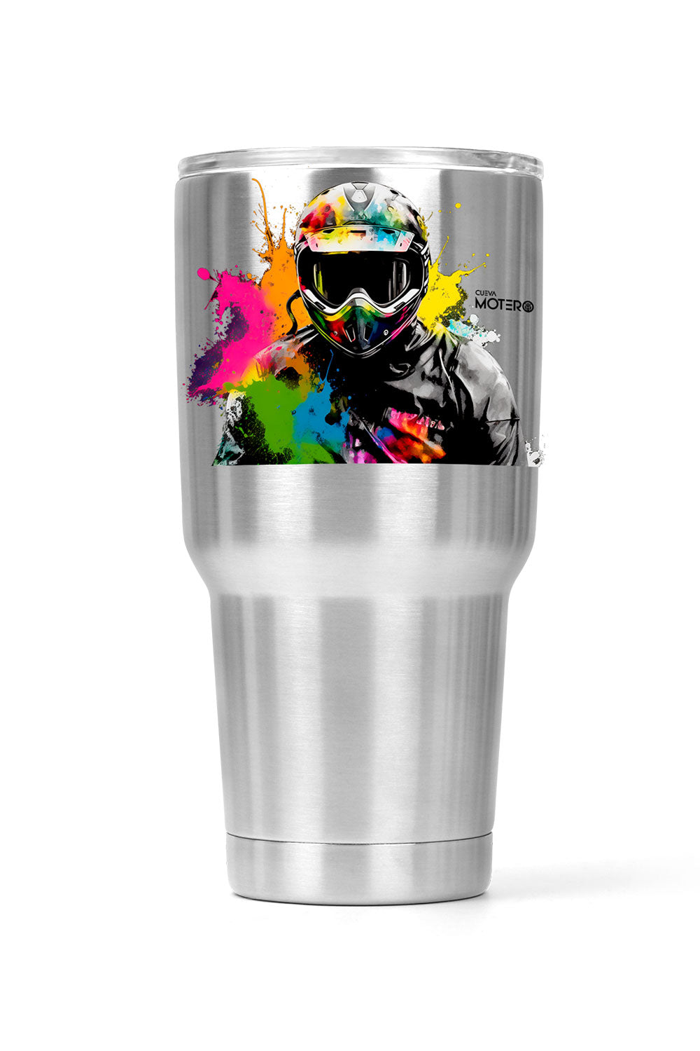 Termo tipo viajero de acero doble con capacidad de 20 oz Diseño 136