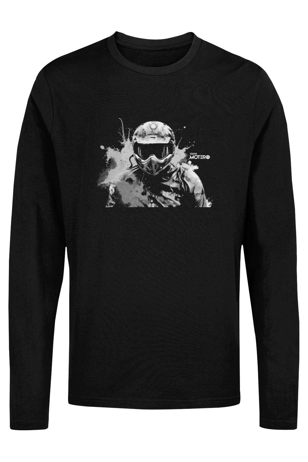Playera hombre manga larga de algodón Diseño 137