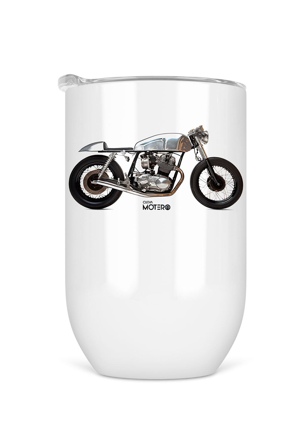 Termo de acero tipo vinero de 300 ml con Diseño 139