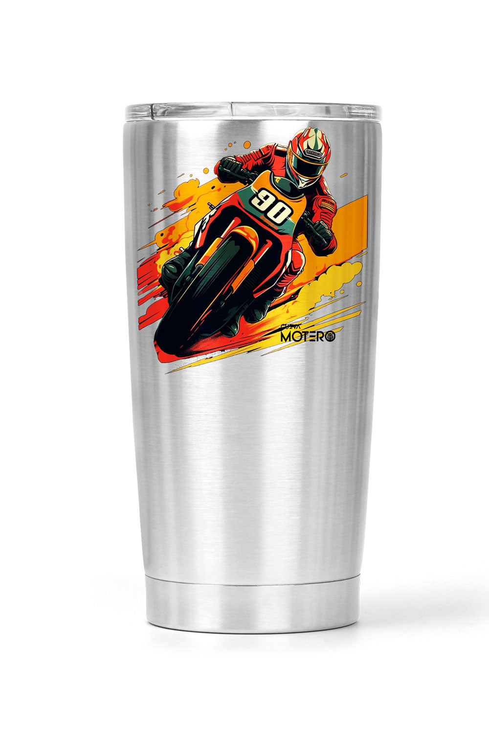 Termo tipo viajero de acero con capacidad de 20 oz Diseño 14
