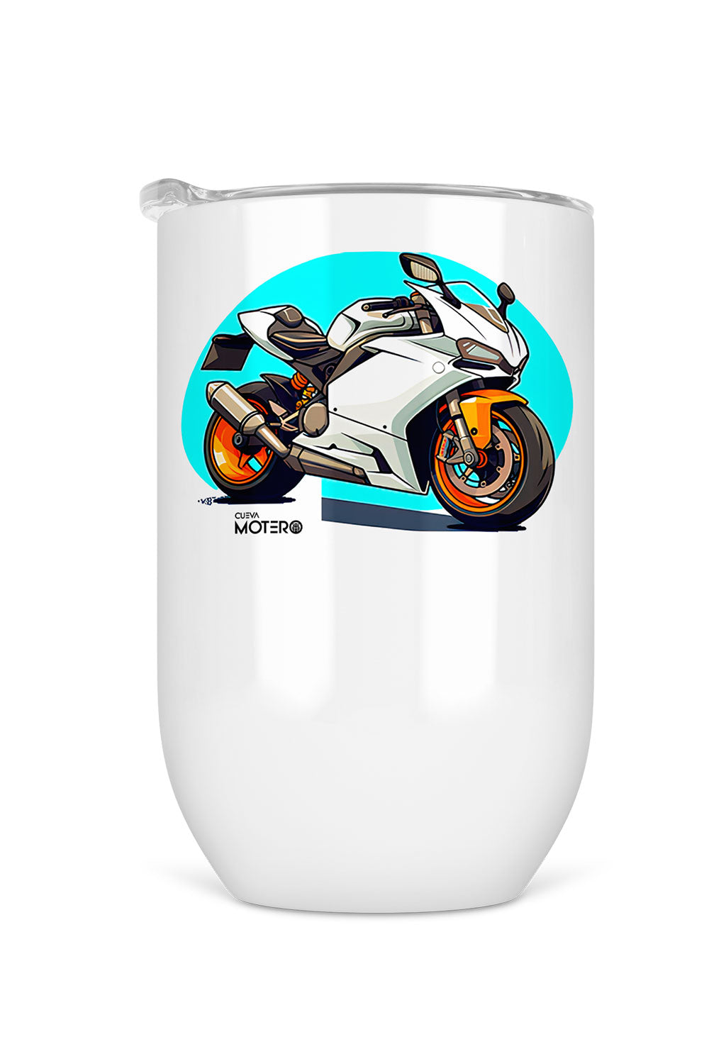 Termo de acero tipo vinero de 300 ml con Diseño 141