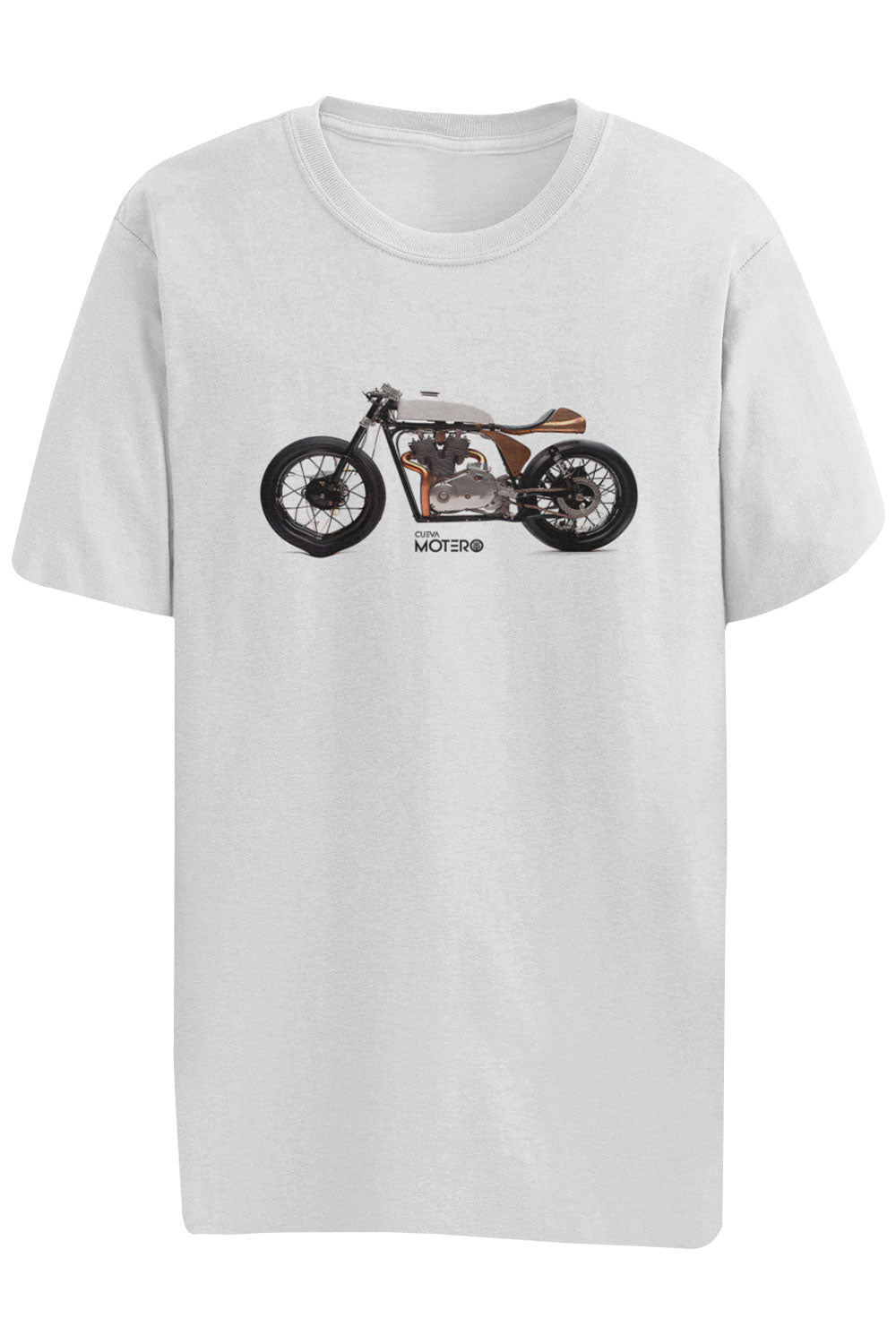 Playera poliéster blanca para mujer diseño 142