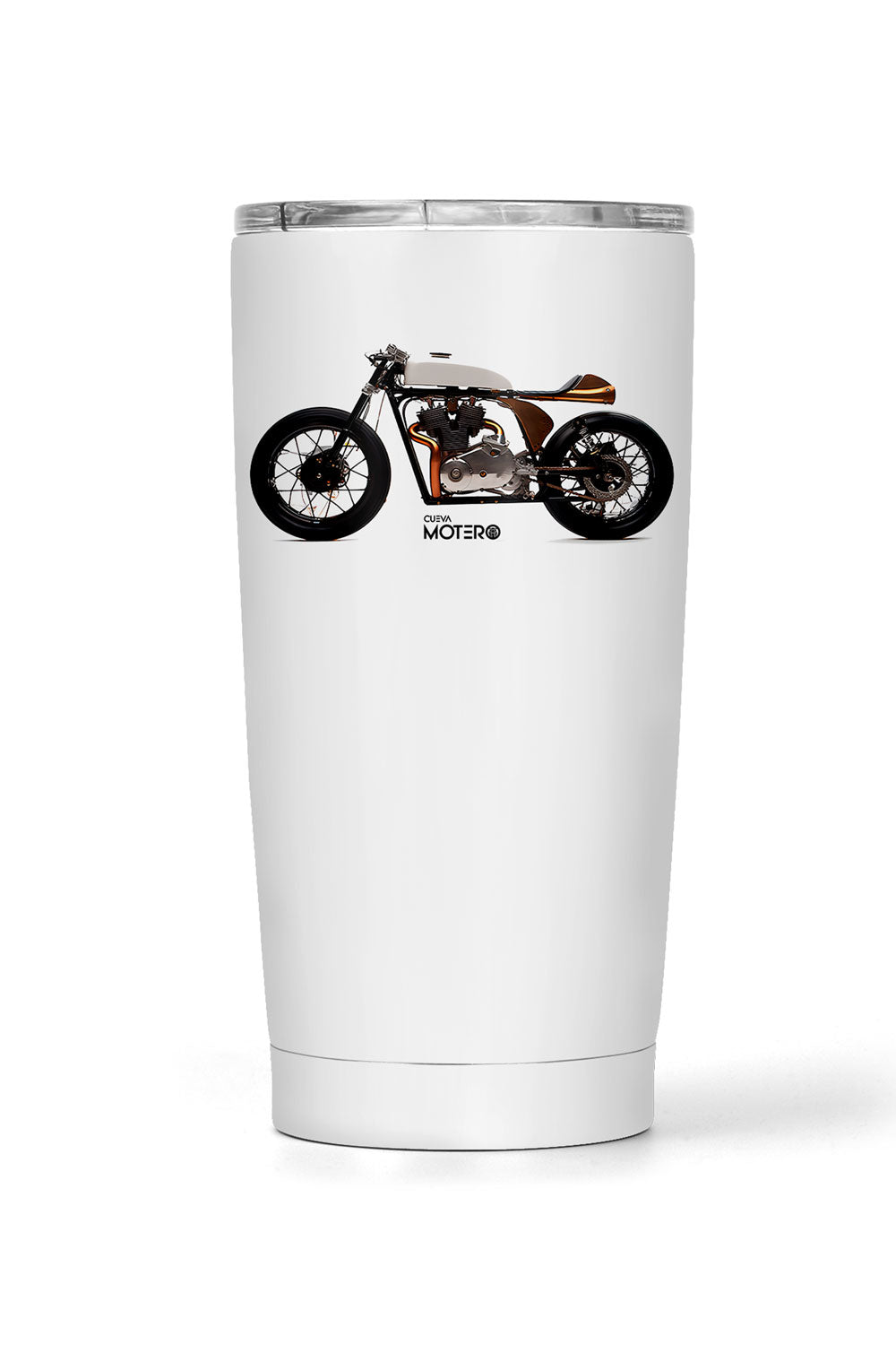 Termo tipo viajero de acero con capacidad de 20 oz Diseño 142