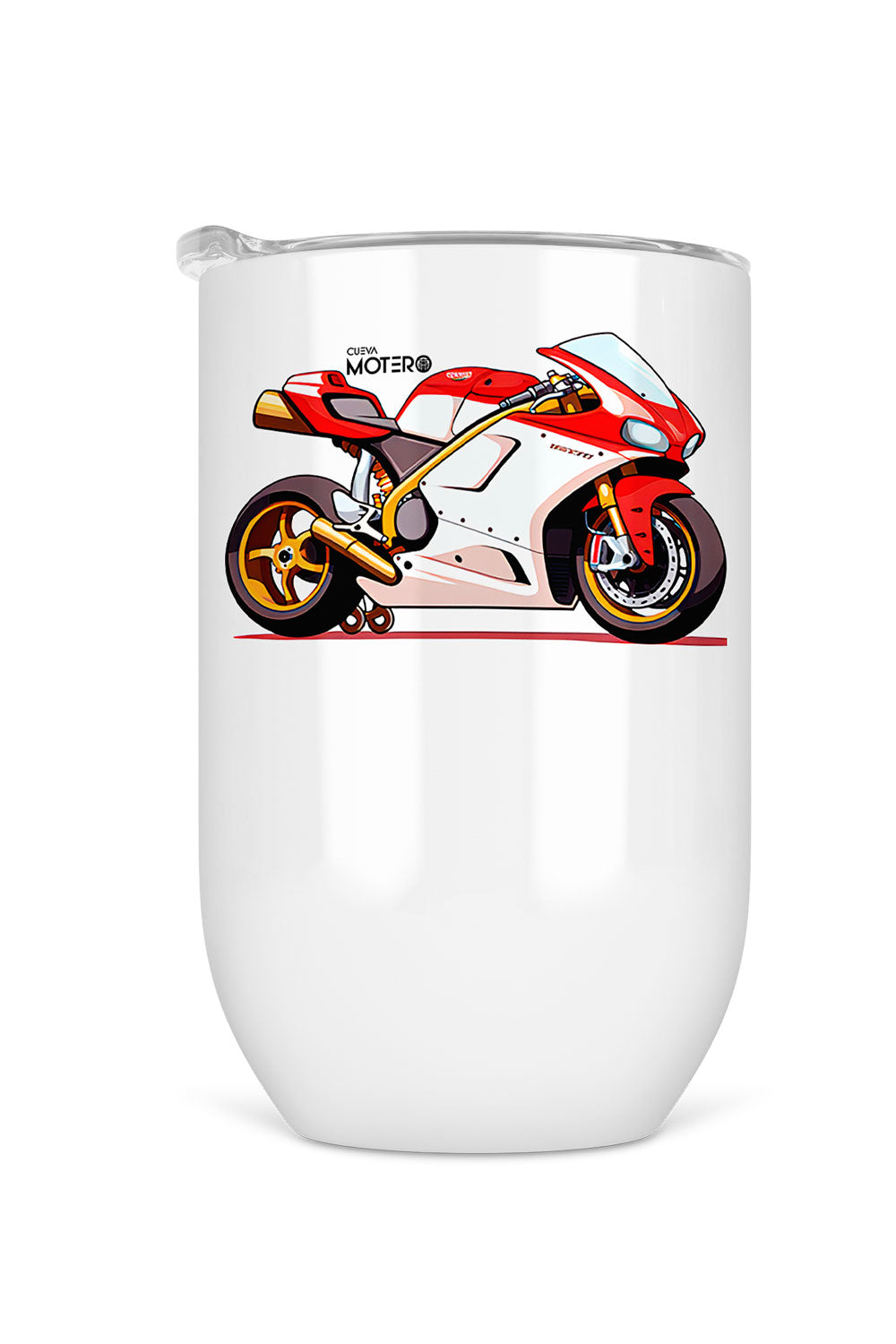 Termo de acero tipo vinero de 300 ml con Diseño 149