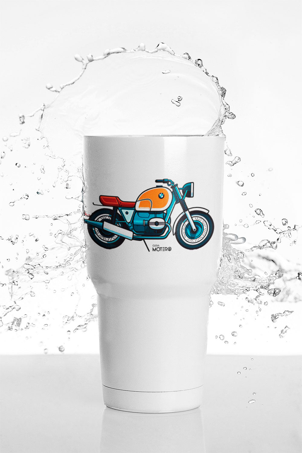 Termo tipo viajero de acero doble con capacidad de 20 oz Diseño 151