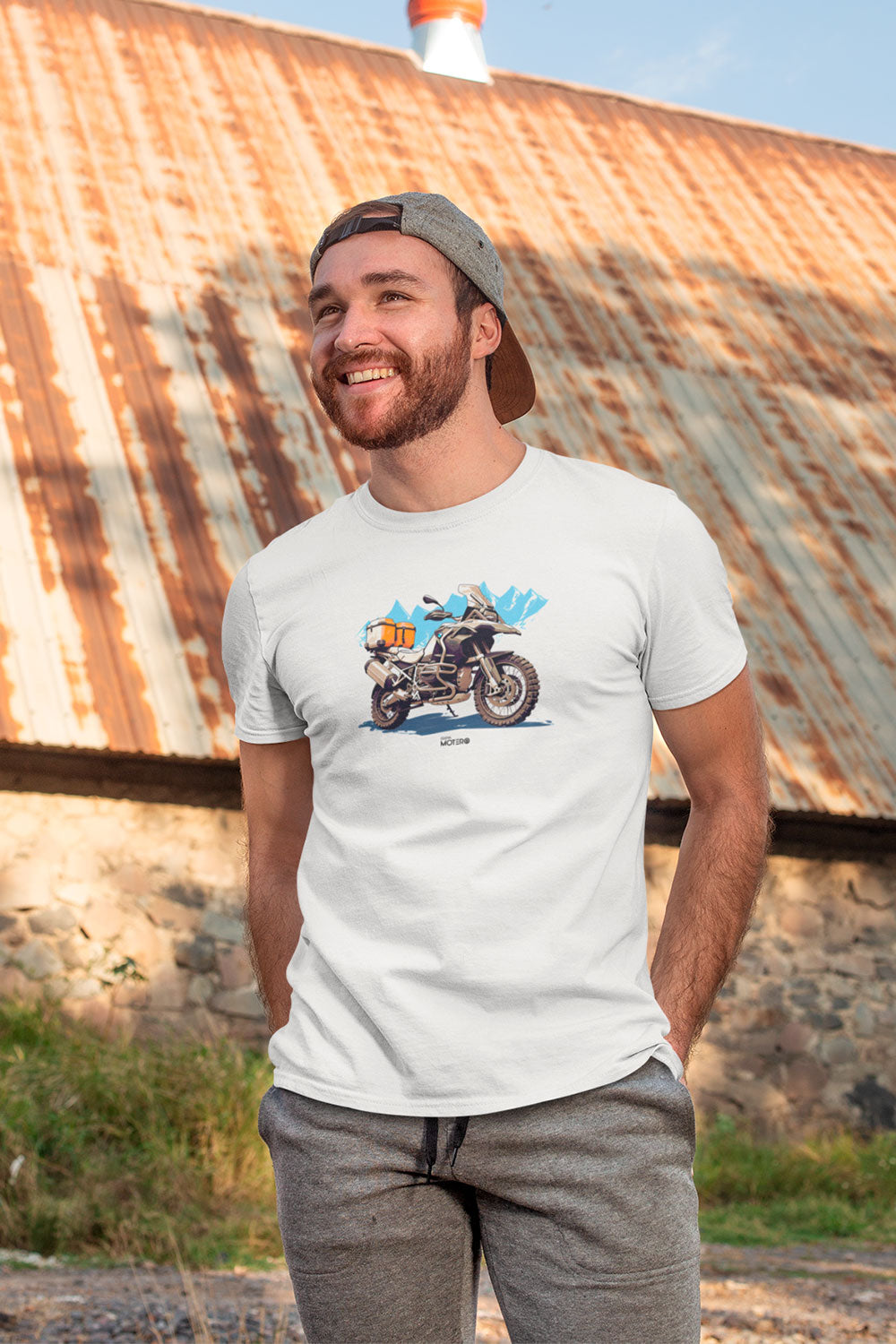 Playera de algodón para hombre diseño 152