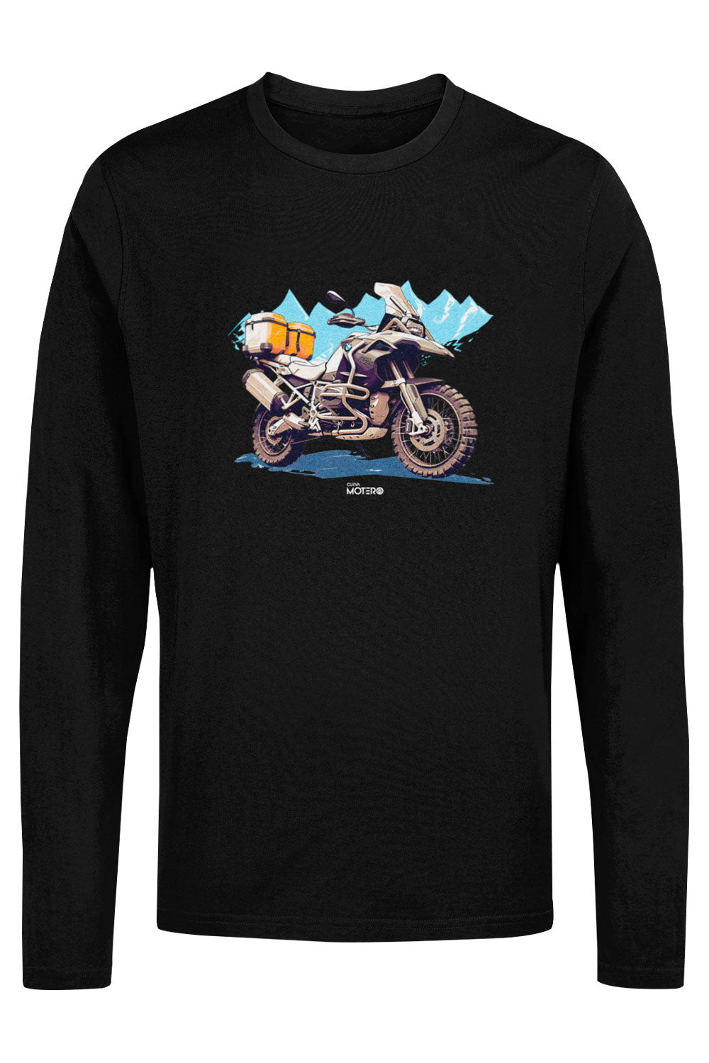 Playera hombre manga larga de algodón Diseño 152