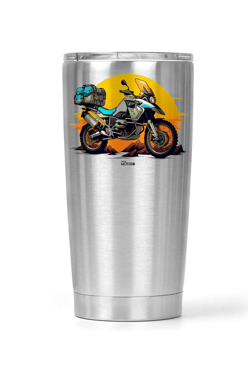 Termo tipo viajero de acero con capacidad de 20 oz Diseño 153