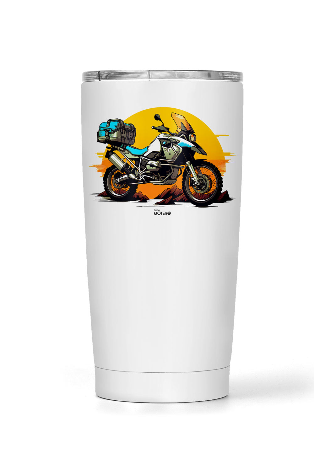 Termo tipo viajero de acero con capacidad de 20 oz Diseño 153