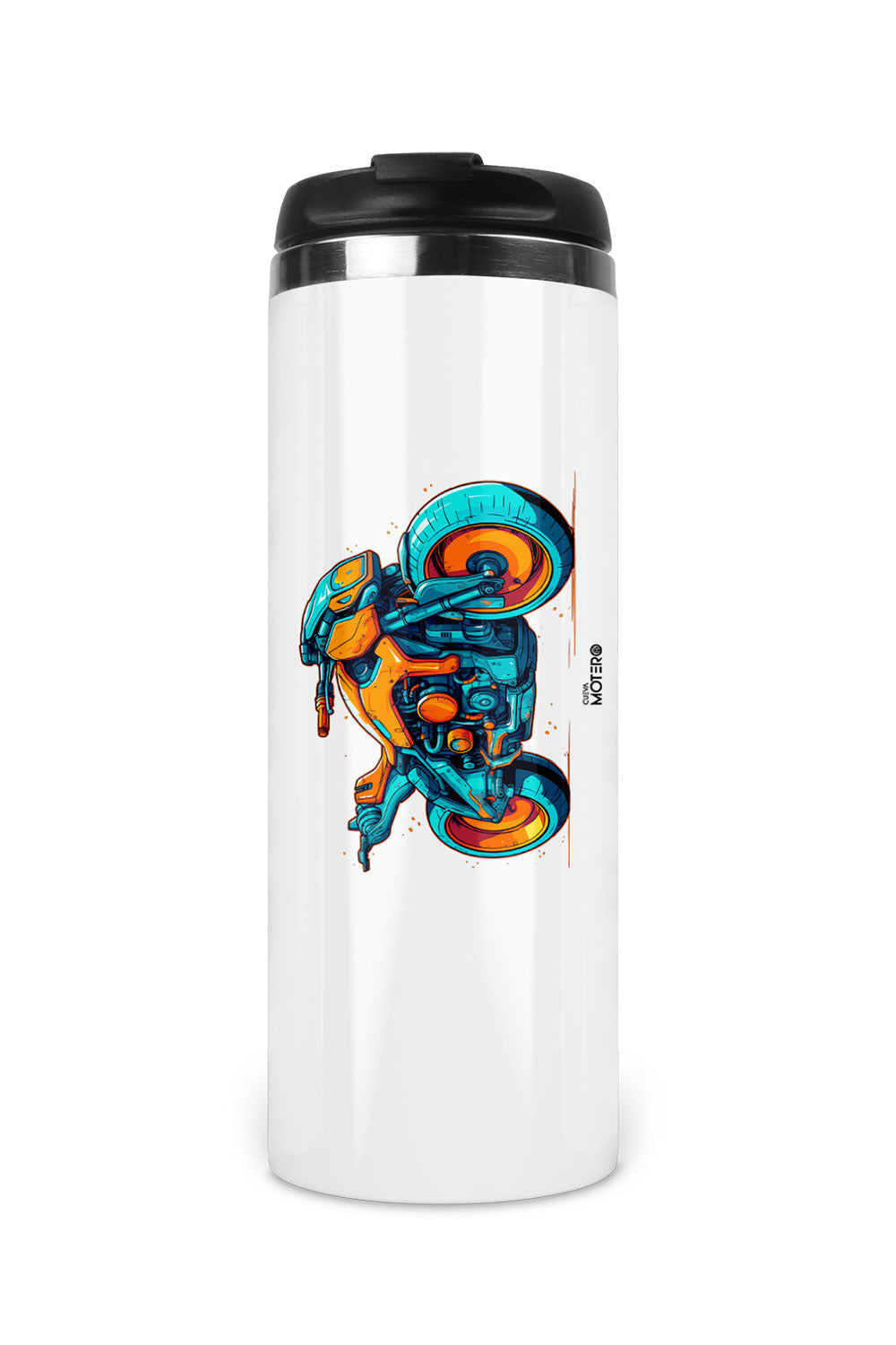 Termo acero tipo Starbucks con Diseño 156