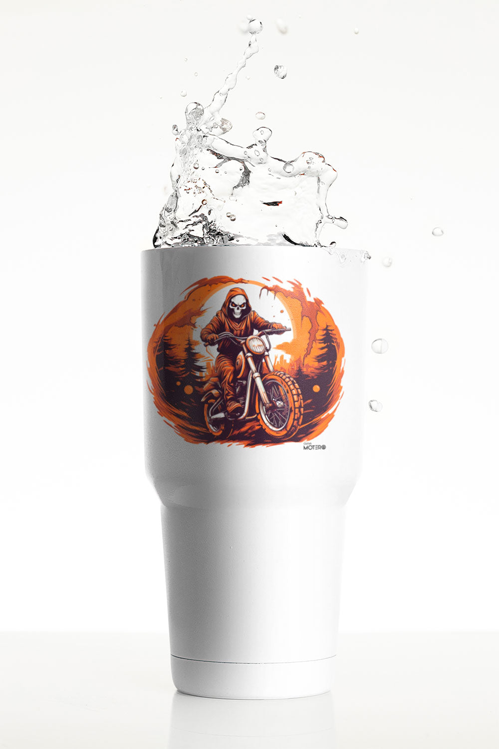 Termo tipo viajero de acero doble con capacidad de 20 oz Diseño 157
