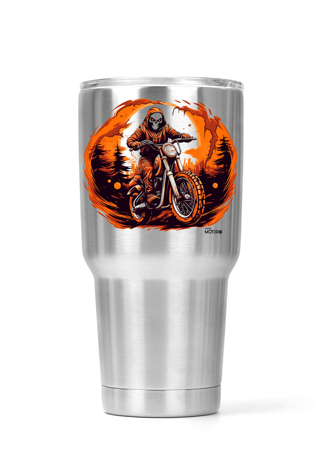 Termo tipo viajero de acero doble con capacidad de 20 oz Diseño 157