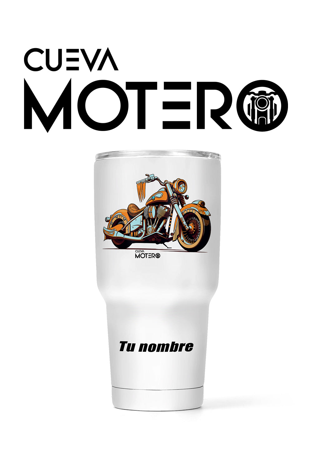Termo tipo viajero de acero doble con capacidad de 20 oz Diseño 158