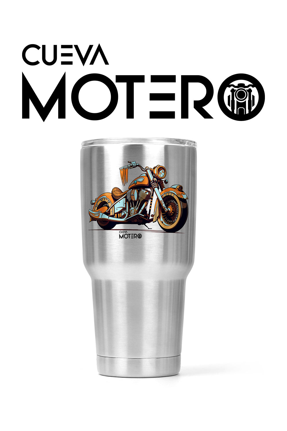 Termo tipo viajero de acero doble con capacidad de 20 oz Diseño 158