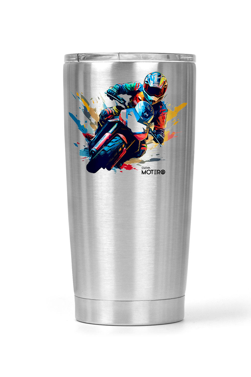 Termo tipo viajero de acero con capacidad de 20 oz Diseño 16