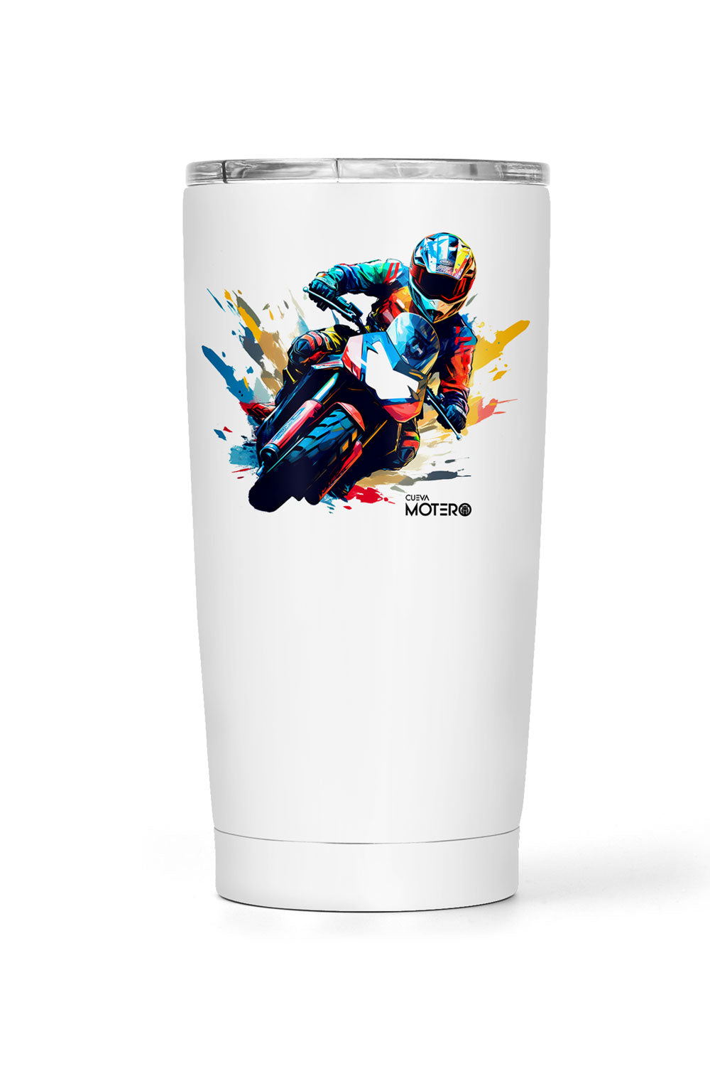 Termo tipo viajero de acero con capacidad de 20 oz Diseño 16