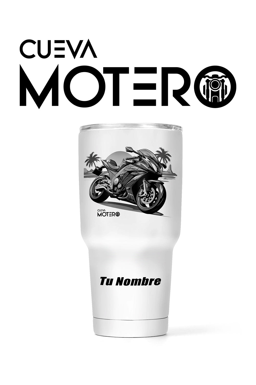 Termo tipo viajero de acero doble con capacidad de 20 oz Diseño 162