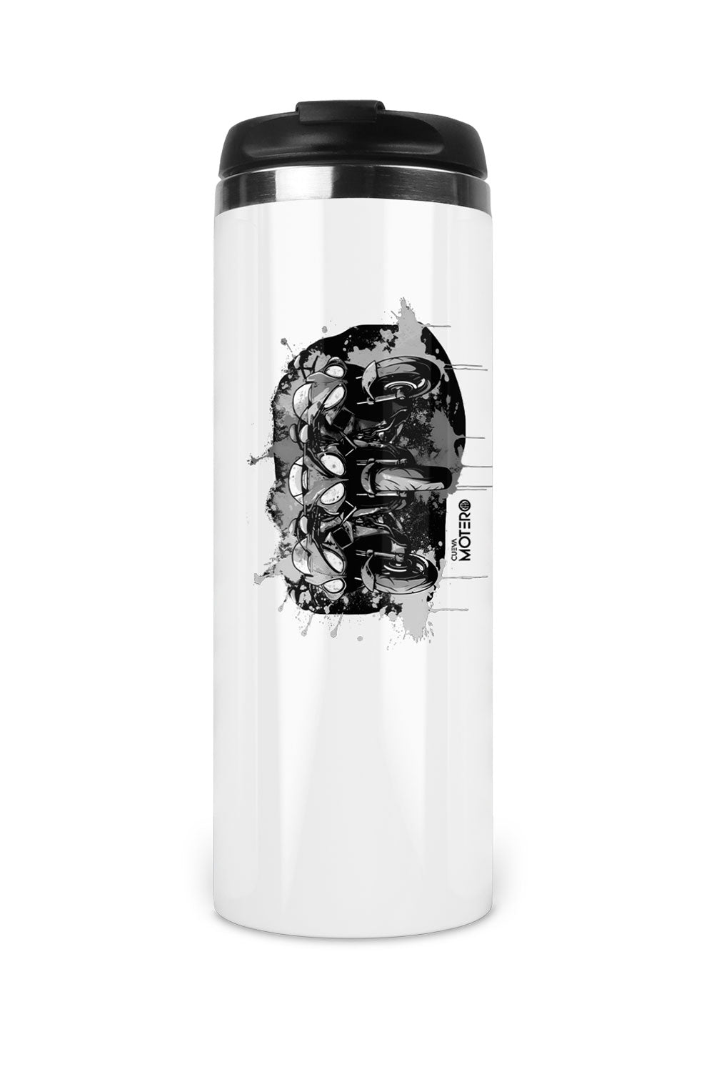 Termo acero tipo Starbucks con Diseño 163
